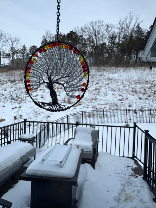 Car Charm Suncatcher "Glorious Sunset"