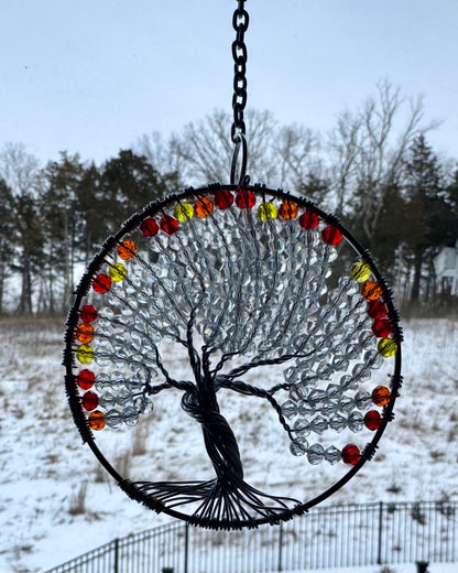 Car Charm Suncatcher "Glorious Sunset"