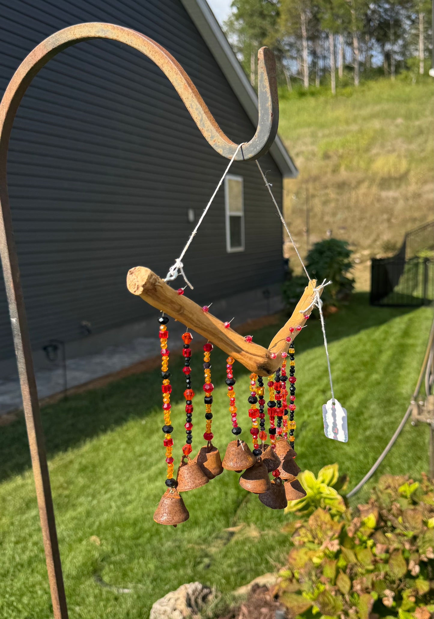 Witchy Bells Fall Color Windchime Suncatcher